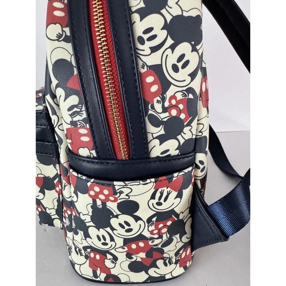 Disney Lounged Mickey Minnie Mouse Backpack